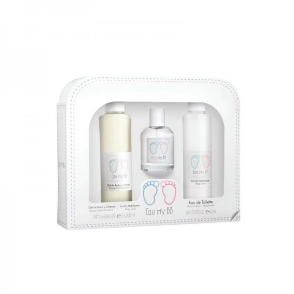 Eau my bb eau my bb eau de toilette 60ml vaporizador + shower gel 200ml + perfumed body lotion 200ml