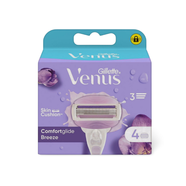 Gillette Venus recambio Comfort Glide Breeze 4 ud